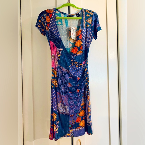 Desigual NWT Summer dress, sized medium but fits like a small - Picture 1 of 7